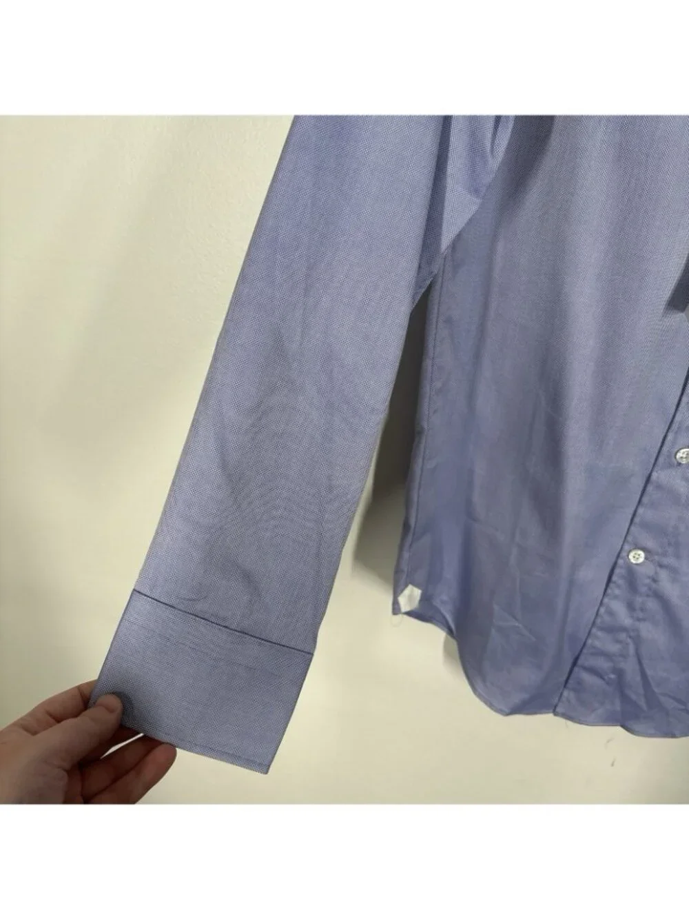 Thomas Mason For J.Crew Slim-Fit Shirt In Royal Oxford Cotton Men 14/32 Blue NWT